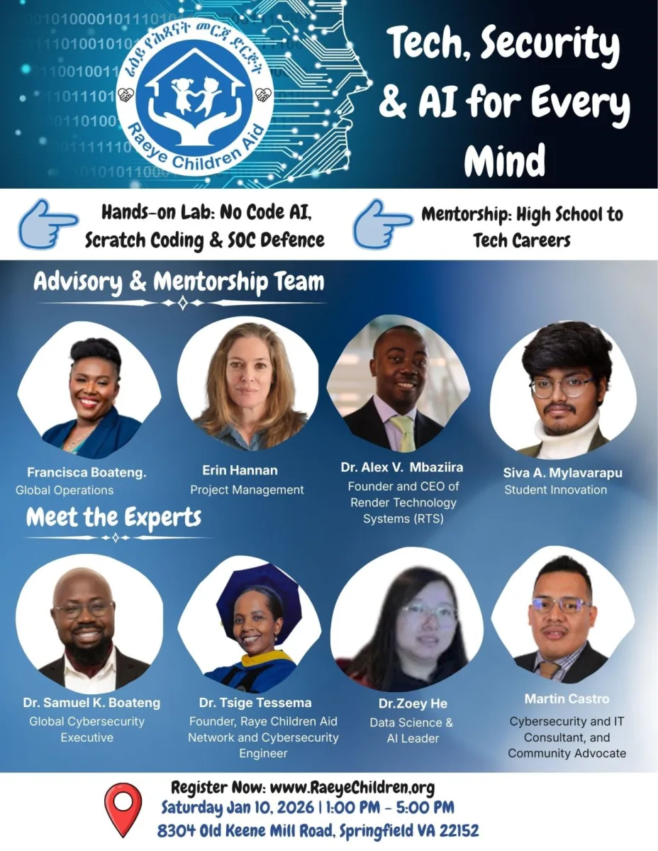 Tech, Security & AI for Every Mind – An Inspiring Event by Raeye Children Aid!