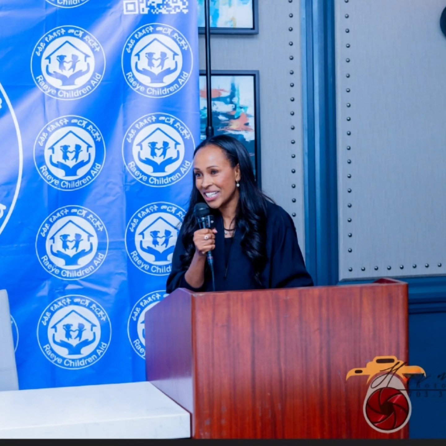 RCA event moment with musical instrument handover